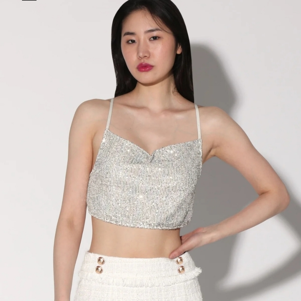 WALTER BAKER Sequin Blouse